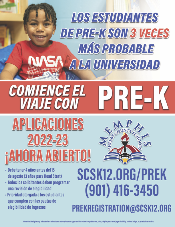 2022-23 PRE-K REGISTRATION